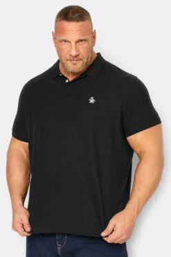 PENGUIN MUNSINGWEAR Big & Tall Black Core Polo Shirt