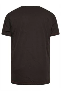 D555 Big & Tall Black ACDC Print T-Shirt -Urban Fitwear Sales 1b53980d 5c26 4b 208404 Y