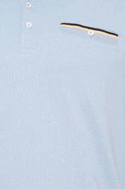 D555 Big & Tall Light Blue Tipped Pocket Polo Shirt 4 D555 Big & Tall Light Blue Tipped Pocket Polo Shirt -Urban Fitwear Sales 2269bd95 4a2e 49 207651 Z