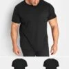 BadRhino Big & Tall 2 PACK Black Thermal T-Shirts