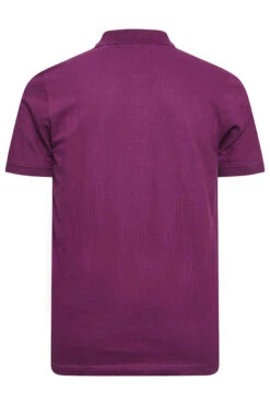 BadRhino Big & Tall Plum Purple Core Polo Shirt -Urban Fitwear Sales 2f60c768 0185 48 208925 Y
