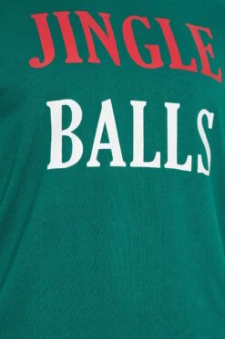 BadRhino Big & Tall Green 'Jingle' Slogan Christmas T-Shirt -Urban Fitwear Sales 32df4df7 12a8 4e 208773 Z