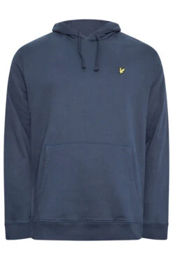 LYLE & SCOTT Big & Tall Navy Blue Hoodie 4 LYLE & SCOTT Big & Tall Navy Blue Hoodie -Urban Fitwear Sales 34500716 6568 4b 208484 X