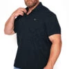 BadRhino Big & Tall Navy Blue Core Polo Shirt