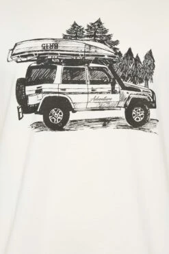 BadRhino Big & Tall White Adventure Jeep Print T-Shirt 4 BadRhino Big & Tall White Adventure Jeep Print T-Shirt -Urban Fitwear Sales 381a972b fd93 49 207990 Z