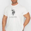 U.S. POLO ASSN. Big & Tall White Rider Logo T-Shirt