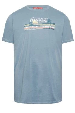 D555 Big & Tall Light Blue Official Coca Cola Print T-shirt 5 D555 Big & Tall Light Blue Official Coca Cola Print T-shirt -Urban Fitwear Sales 5048b480 4531 4b 207643 X