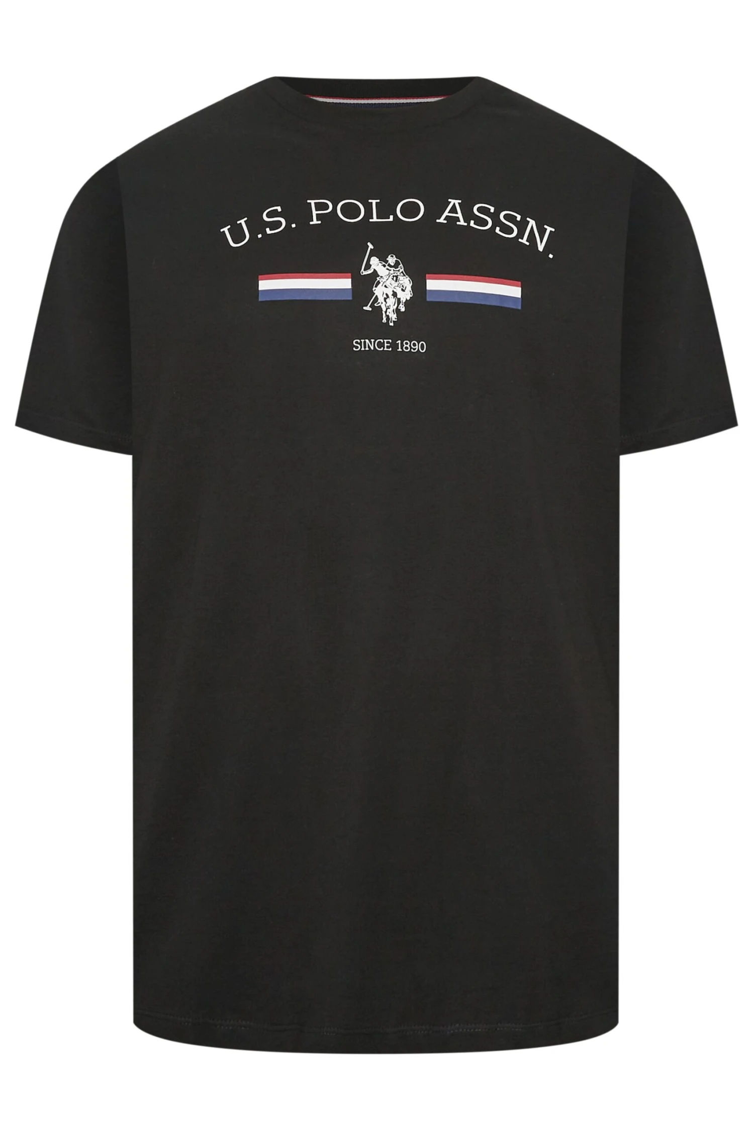 U.S. POLO ASSN. Big & Tall Black Rider T-Shirt 3 U.S. POLO ASSN. Big & Tall Black Rider T-Shirt - Image 3