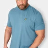 LYLE & SCOTT Big & Tall Mid Blue Core T-Shirt