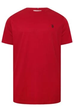 U.S. POLO ASSN. Big & Tall Red Core T-Shirt -Urban Fitwear Sales 5ac578af 665e 47 207884 X