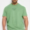 GNP Big & Tall Light Green Logo Oversized T-Shirt