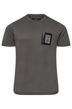 RELIGION Big & Tall Grey Slider T-Shirt 5 RELIGION Big & Tall Grey Slider T-Shirt -Urban Fitwear Sales 621f9802 bc22 4e 207152 X