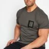 RELIGION Big & Tall Grey Slider T-Shirt