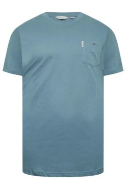 BEN SHERMAN Big & Tall Shadow Blue Signature Pocket T-Shirt -Urban Fitwear Sales 694cbe85 88ef 4d 207540 X