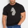 LUKE 1977 Big & Tall Black Stubble Sport T-Shirt