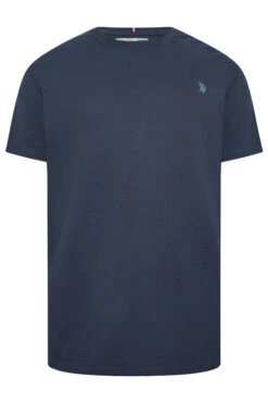 U.S. POLO ASSN. Big & Tall Navy Blue Core T-Shirt -Urban Fitwear Sales 6d88fbb7 58d5 4c 208370 X