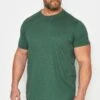 BadRhino Big & Tall Pine Green Slub T-Shirt