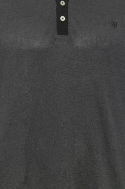 JACK & JONES Big & Tall Grey Long Sleeve Polo Shirt 4 JACK & JONES Big & Tall Grey Long Sleeve Polo Shirt -Urban Fitwear Sales 75905531 f778 49 207090 Z