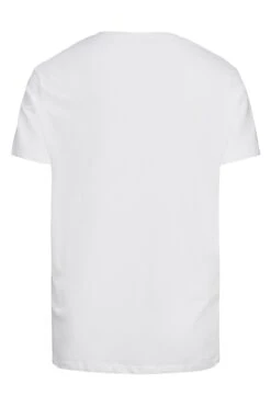 JACK & JONES Big & Tall White Printed Logo T-Shirt 5 JACK & JONES Big & Tall White Printed Logo T-Shirt -Urban Fitwear Sales 7c9355b2 b106 4f 207308 Y
