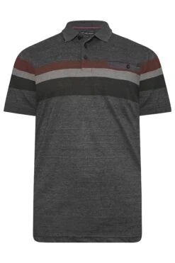 KAM Big & Tall Charcoal Grey Polo Shirt -Urban Fitwear Sales 7df08d93 8816 40 207694 X
