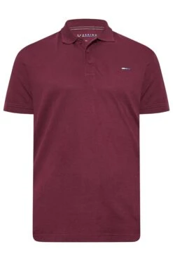 BadRhino Big & Tall Windsor Wine Red Core Polo Shirt -Urban Fitwear Sales 882f86d9 6d53 48 207411 X
