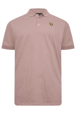 LYLE & SCOTT Big & Tall Hutton Pink Core Polo Shirt -Urban Fitwear Sales 8d7934fe aee5 42 208144 XR