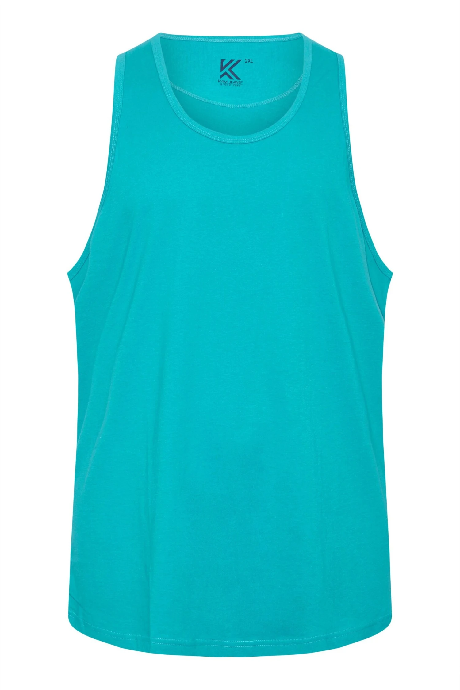 KAM Big & Tall Bright Blue Core Vest 2 KAM Big & Tall Bright Blue Core Vest - Image 2