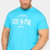U.S. POLO ASSN. Big & Tall Light Blue Authentic T-Shirt