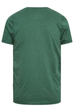 BadRhino Big & Tall Pine Green Slub T-Shirt -Urban Fitwear Sales 96c26bdd b6f6 45 208714 Y