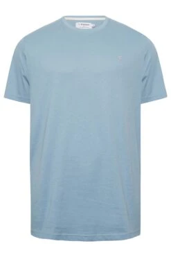 FARAH Big & Tall Light Blue Core T-Shirt 5 FARAH Big & Tall Light Blue Core T-Shirt -Urban Fitwear Sales a2ad8aa2 afb0 4d 207448 X