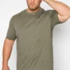 D555 Big & Tall Khaki Green Core T-Shirt