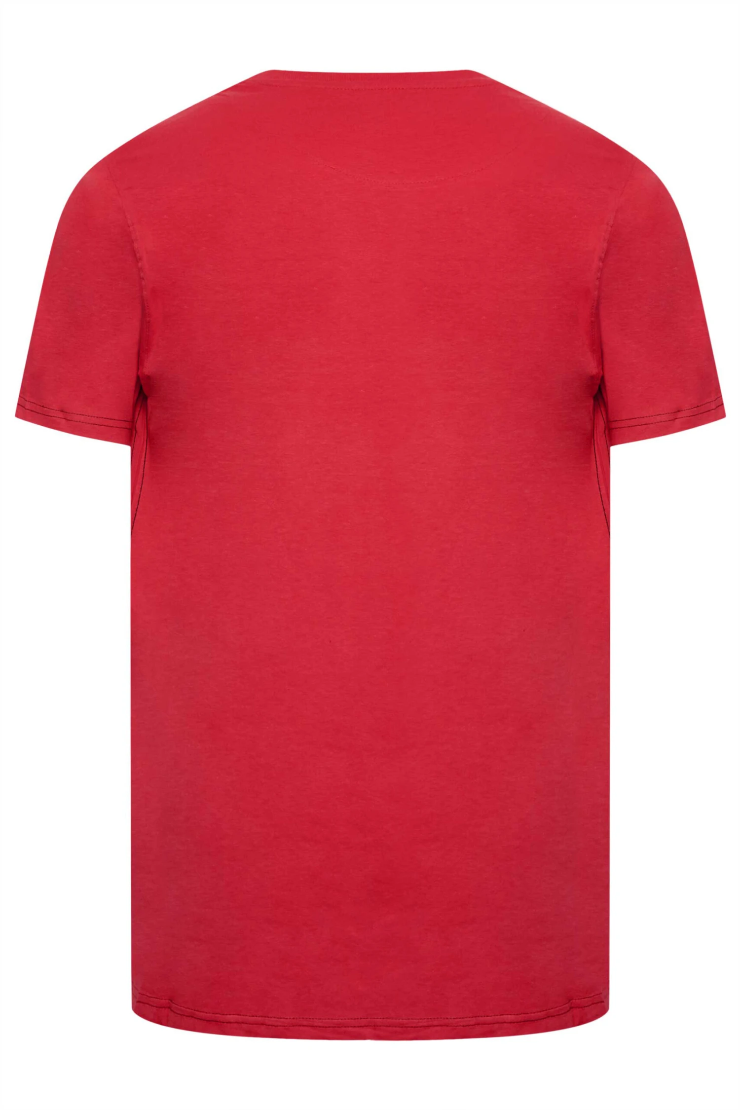 KAM Big & Tall Red Santa Biker Christmas T-Shirt 3 KAM Big & Tall Red Santa Biker Christmas T-Shirt - Image 3