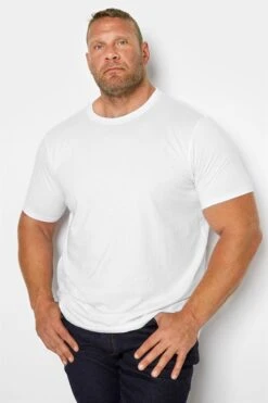 D555 Big & Tall White Core T-Shirt