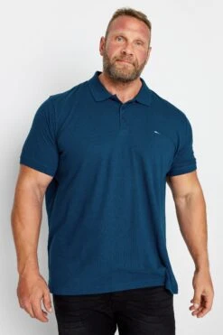 BadRhino Big & Tall Black/Sailor Blue/Fire Orange 3 Pack Polo Shirts -Urban Fitwear Sales aba57aac d7c1 4f 208768 A1