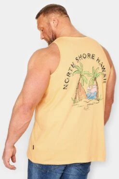BadRhino Big & Tall Yellow 'North Shore' Vest -Urban Fitwear Sales aceeb0db 2925 4d 207926 B