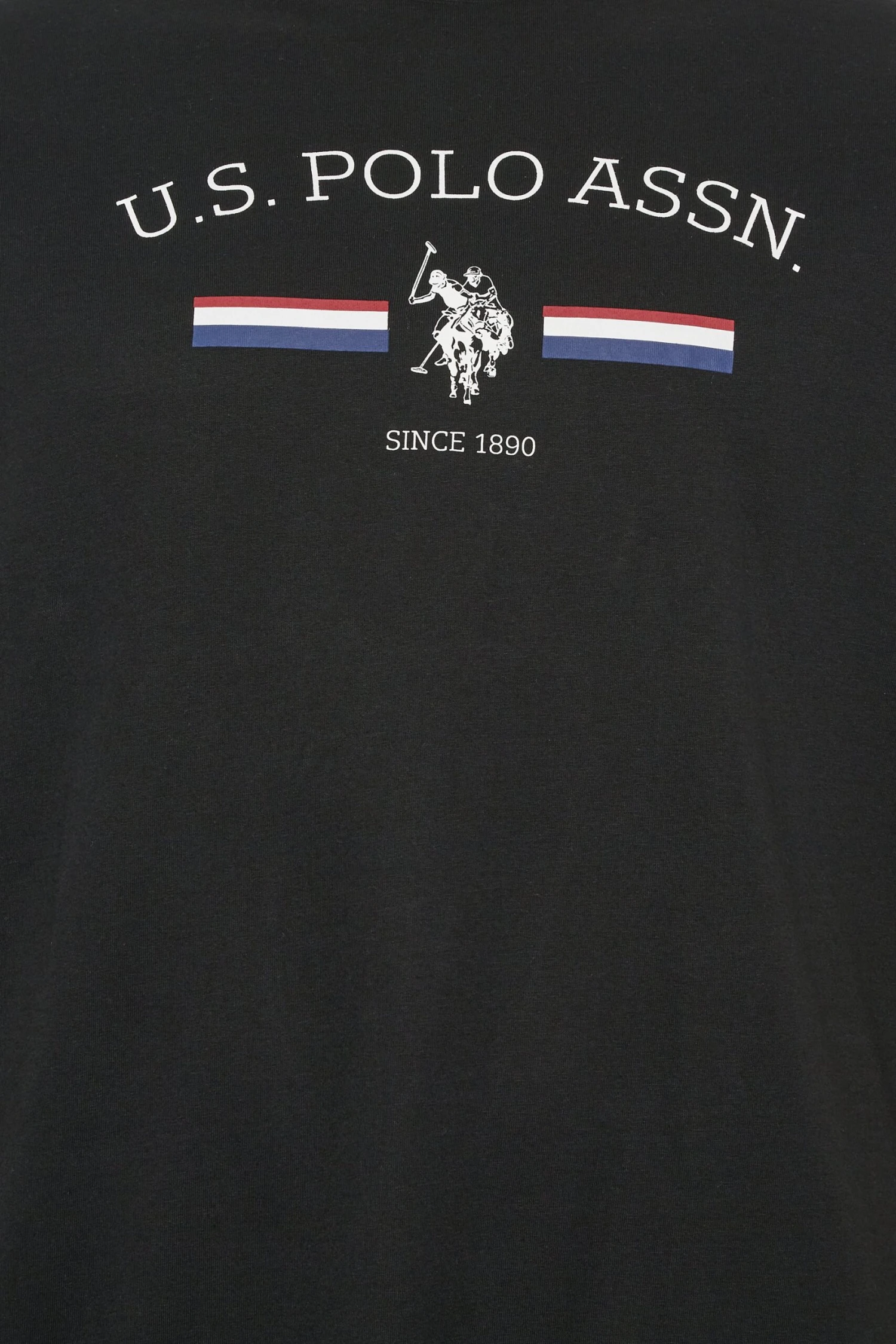 U.S. POLO ASSN. Big & Tall Black Rider T-Shirt 2 U.S. POLO ASSN. Big & Tall Black Rider T-Shirt - Image 2