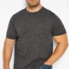 D555 Big & Tall Charcoal Grey Core T-Shirt
