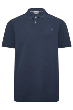 U.S. POLO ASSN. Big & Tall Navy Blue Core Polo Shirt -Urban Fitwear Sales b47335e7 ce21 4d 208369 X