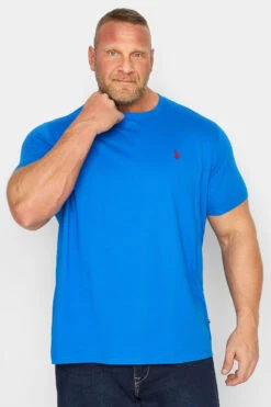 U.S. POLO ASSN. Big & Tall Blue Short Sleeve Core T-Shirt