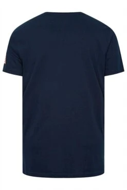 BadRhino Big & Tall Navy Blue Nasa Short Sleeve T-Shirt -Urban Fitwear Sales bf4bcd6d ce40 4c 208583 Y