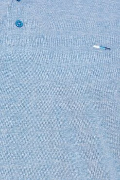 BadRhino Big & Tall Blue Birdseye Polo Shirt 4 BadRhino Big & Tall Blue Birdseye Polo Shirt -Urban Fitwear Sales c212b9b4 9d77 4c 208091 Z