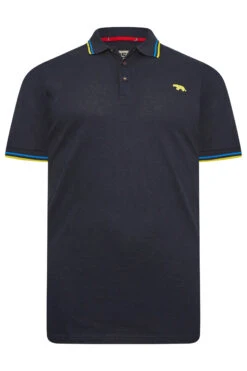 D555 Big & Tall Navy Blue Logo Polo Shirt 5 D555 Big & Tall Navy Blue Logo Polo Shirt -Urban Fitwear Sales ccf39baa cce7 40 207653 X