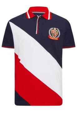 BadRhino Big & Tall Red & White Stripe Polo Shirt -Urban Fitwear Sales cf4a424b 1907 49 207503 X