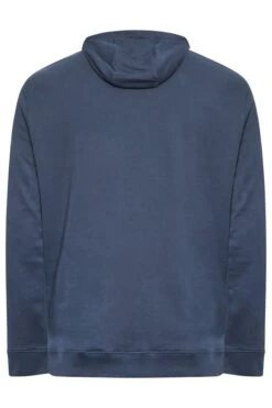 LYLE & SCOTT Big & Tall Navy Blue Hoodie 5 LYLE & SCOTT Big & Tall Navy Blue Hoodie -Urban Fitwear Sales cfcf70d8 120e 4d 208484 Y