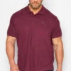 BadRhino Big & Tall Windsor Wine Red Core Polo Shirt