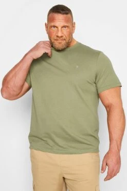 FARAH Big & Tall Green Core T-Shirt