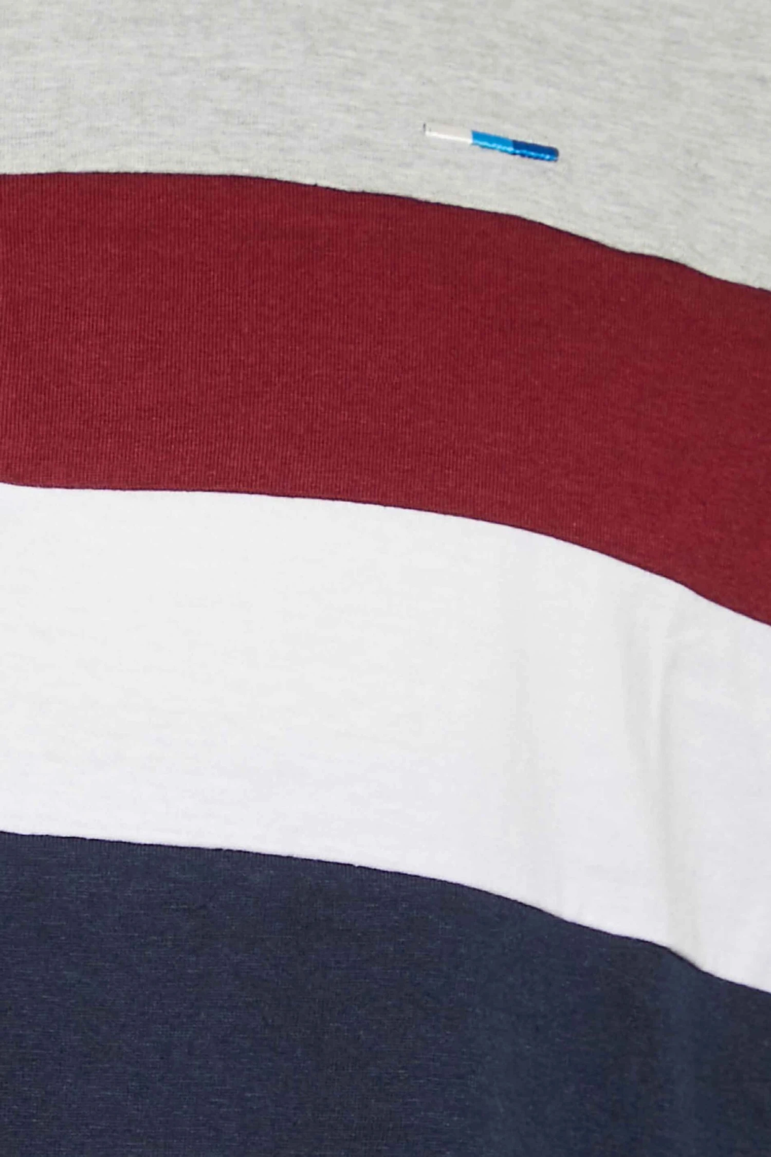 BadRhino Big & Tall Grey & Navy Cut & Sew T-Shirt 2 BadRhino Big & Tall Grey & Navy Cut & Sew T-Shirt - Image 2