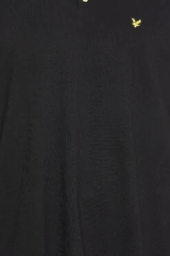 LYLE & SCOTT Big & Tall Black Branded Collar Polo Shirt 5 LYLE & SCOTT Big & Tall Black Branded Collar Polo Shirt -Urban Fitwear Sales e9616b7e 71a5 41 209645 Z