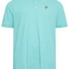 LYLE & SCOTT Big & Tall Alpine Blue Core Polo Shirt