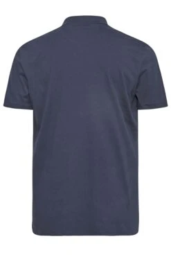 LYLE & SCOTT Big & Tall Navy Blue Core Polo Shirt -Urban Fitwear Sales ec987915 cd9e 49 205287 YR